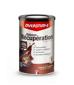 OVERSTIM.s Elite Recovery Drink - Gluten Free | Flavor - Chocolate - Hazelnut | 420 g