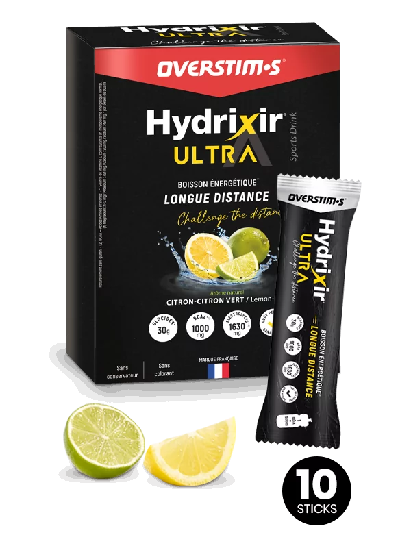 OVERSTIM.s HYDRIXIR ULTRA | Flavor - Lemon Lime | 10 sticks per box