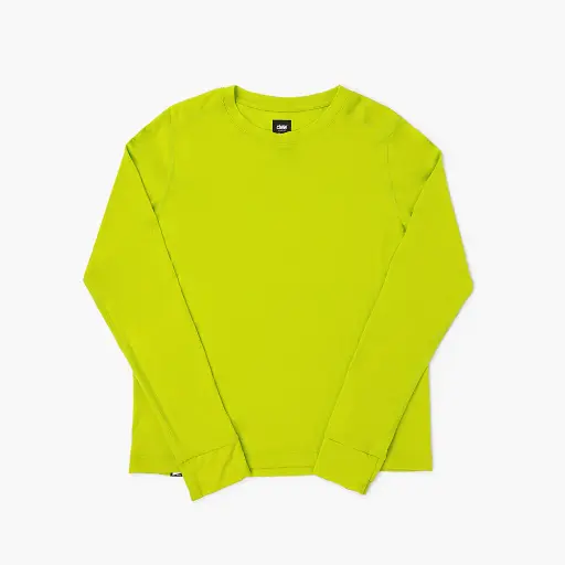 W-DLYLongsleeve-LimeGreen-XS