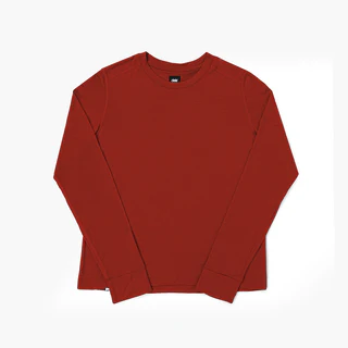 W-HLSLongsleeve-Clay-XS